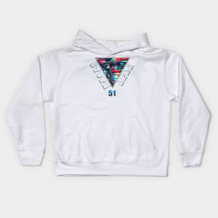 Storm Area 51 White Kids Hoodie